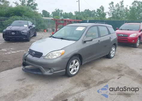 2007 Toyota Matrix Xr из США, поврежденный, VIN 2T1KR30E47C648761